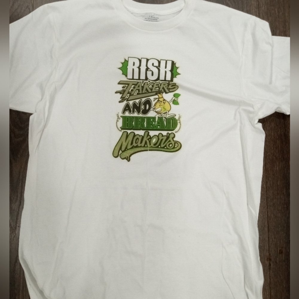Risk takers t-shirt all sizes